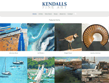 Tablet Screenshot of kendallsfineart.co.uk